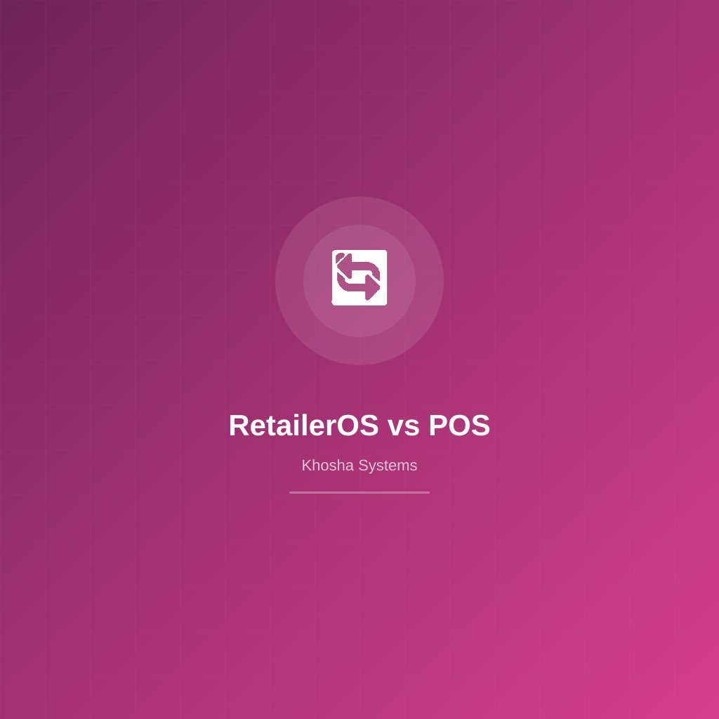 Modern cloud POS dashboard compared with a traditional billing register