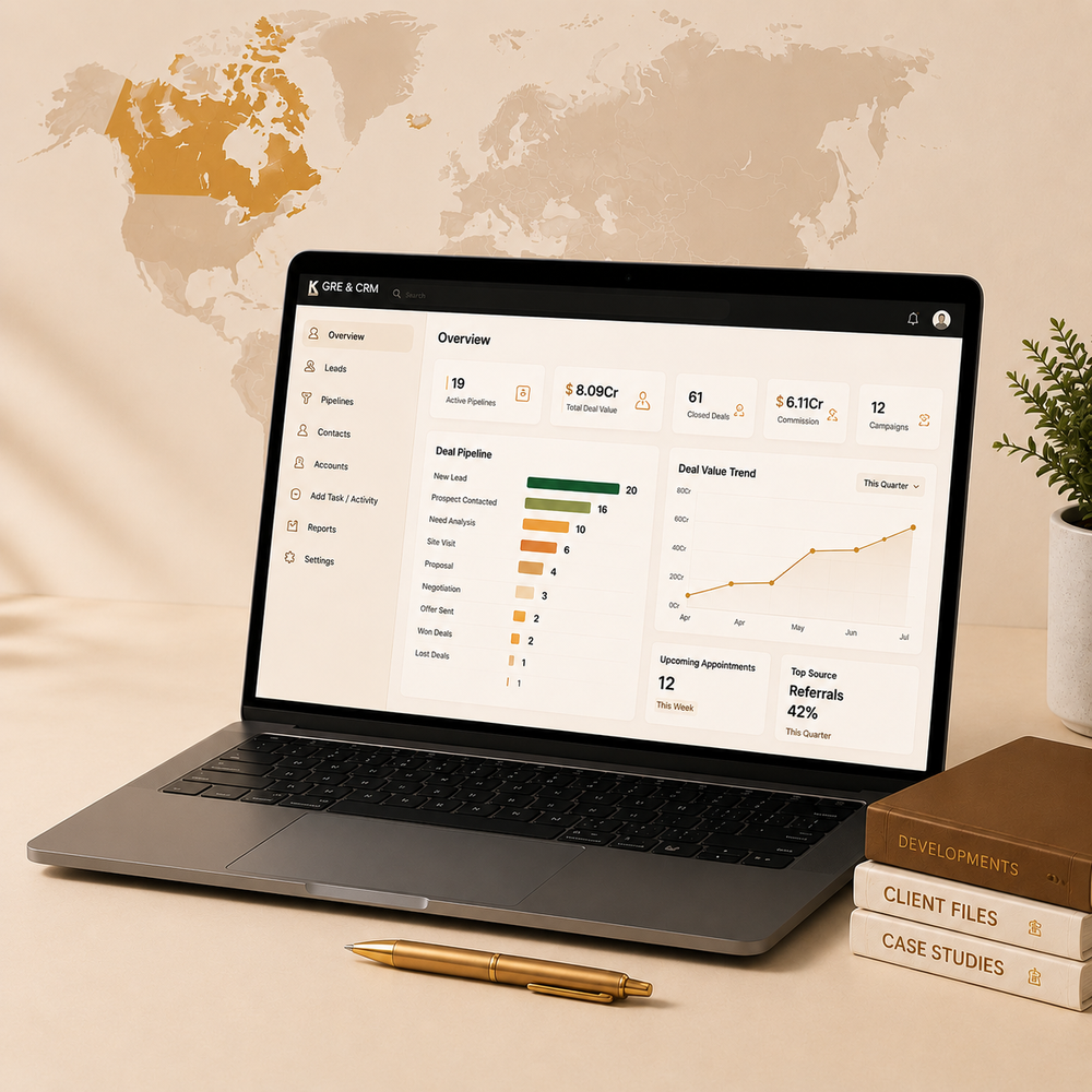 Passage case management dashboard on laptop
